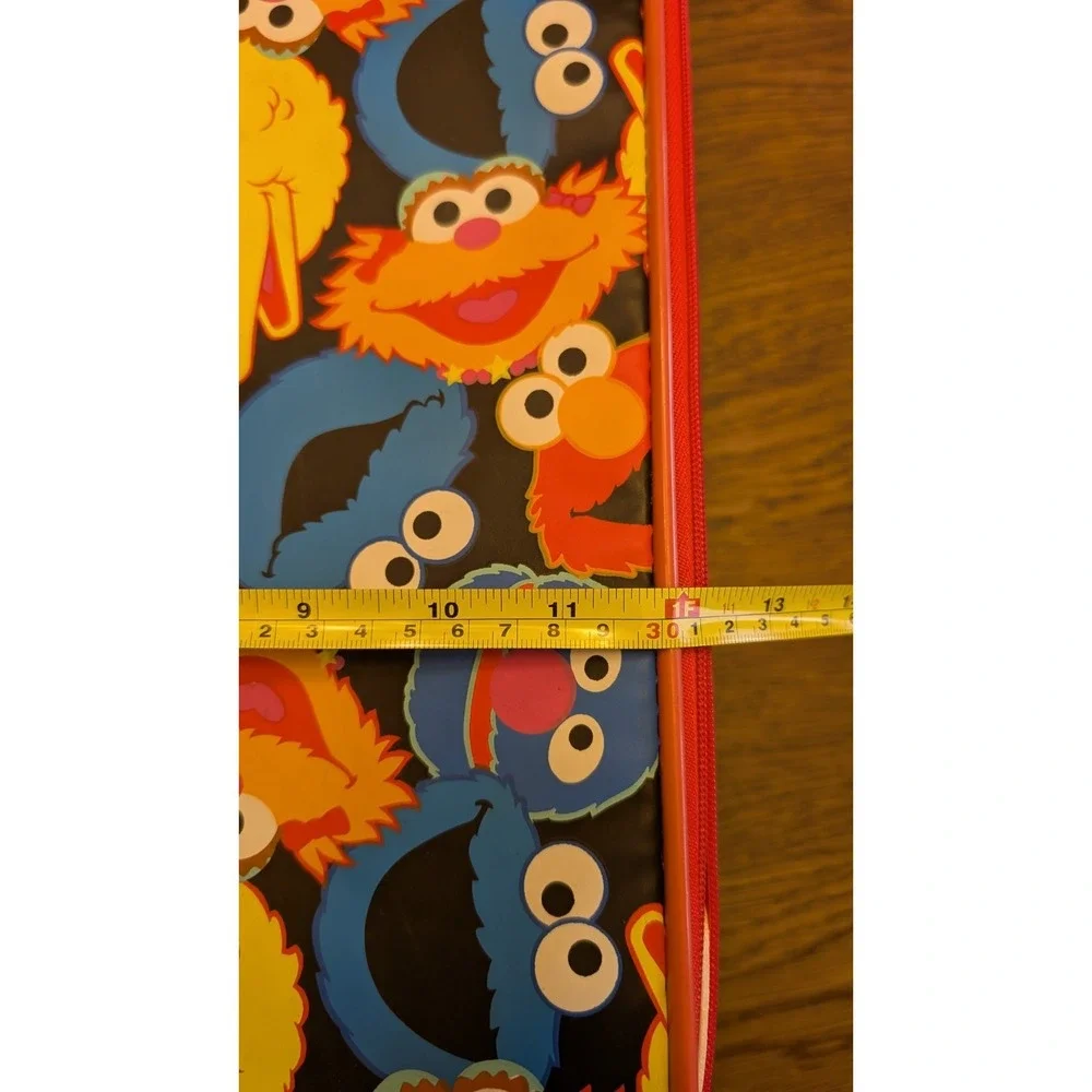 Sesame Street Suitcase, Overnight Bag, Carry On, Elmo, Cookie Monster, Big Bird